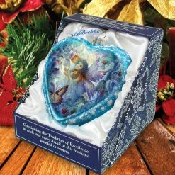 Wholesale โญ G. DeBrekht Designocracy Flower Fairy Glass Ornament, handpainted LE by G.DeBrekht ๐