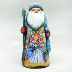 Buy 💯 G. DeBrekht Designocracy Woodcarved & Hand Painted Nutcracker Santa - 8214453 Figurine ⌛