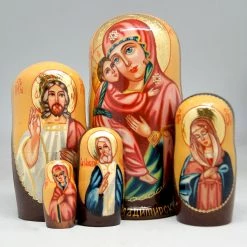 Best deal 🧨 G. DeBrekht Designocracy Golden Icon 5-Piece Russian Matryoshka Stacking Dolls Set 👍