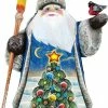 Best Sale 😉 G. DeBrekht Designocracy Woodcarved Handpainted 🎁 Christmas Tree Santa G.DeBrekht 🛒 -G. DeBrekht Sales 7f2101b8179f49ddb816efe130736963 1080x
