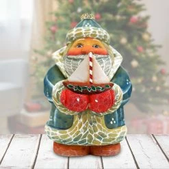 Best reviews of ✔️ G. DeBrekht Designocracy Santa Gift Giver Treasured Boat Handpainted G.DeBrekht 🥰