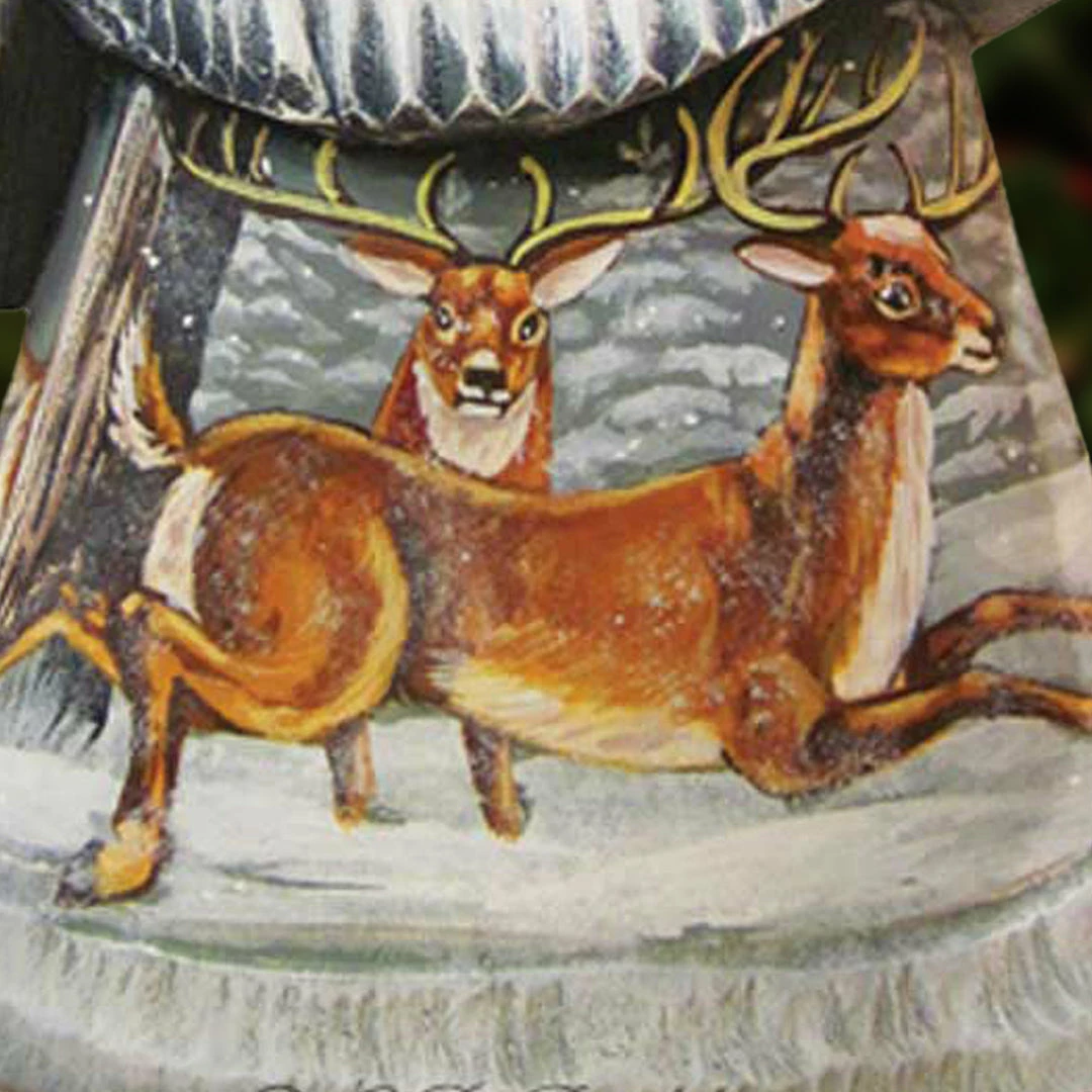 Brand new 🎉 G. DeBrekht Designocracy Woodcarved Handpainted Santa Playful Elks by G.DeBrekht ✔️ 3 Brand new 🎉 G. DeBrekht Designocracy Woodcarved Handpainted Santa Playful Elks by G.DeBrekht ✔️ - Image 2