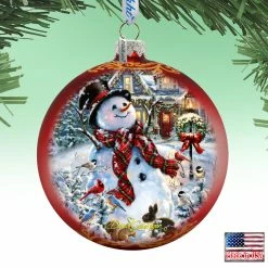 Best deal ✔️ G. DeBrekht Designocracy Old Fashion Xmas Glass Orn, handpainted LE by Dona Gelsinger 🎉