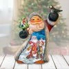 Brand new 🌟 G. DeBrekht Designocracy Penguin Pals Santa Handpainted G.DeBrekht 🔥