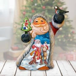G. DeBrekht Sales 17 Brand new 🌟 G. DeBrekht Designocracy Penguin Pals Santa Handpainted G.DeBrekht 🔥