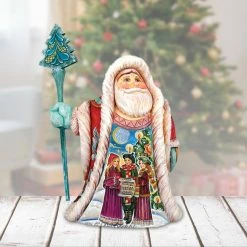 Top 10 🛒 G. DeBrekht Designocracy Scenic 🎁 Christmas Carol Santa Handpainted Figurine G.DeBrekht 😀