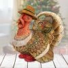 Flash Sale 🥰 G. DeBrekht Designocracy Tom The Turkey Handpainted Figurine G.DeBrekht 🎁