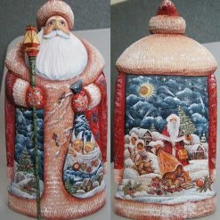 Best deal 🌟 G. DeBrekht Designocracy Woodcarved Handpainted Guardian of Xmas Santa G.DeBrekht 😀